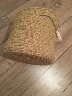 Корзина для хранения из джута