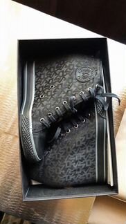 Кеды на платформе dkny