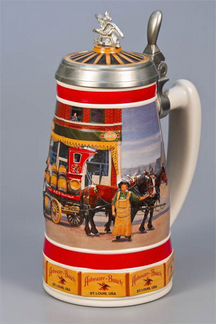 Керамические пивные кружки Анхеузер-Буш Доставка