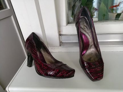 Туфли бордовые Egle