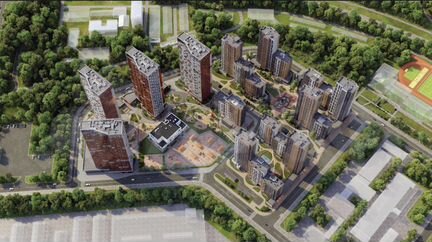 1-к квартира, 35.6 м², 10/31 эт.