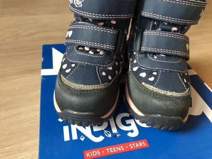 Зимние мембранные ботинки indigo kids