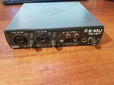 Звуковая карта Creative Professional E-Mu 1616M PC