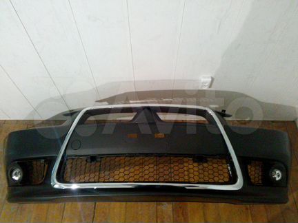 Бампер передний митсубиси лансер Х