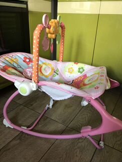 Шезлонг качалка Fisher Price