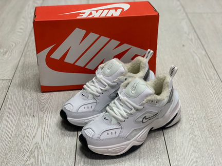 Кроссовки Зимние с Мехом Nike M2K Tekno (36-45)