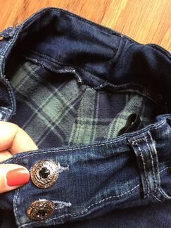 Джинсы тёплые на 8-10 лет