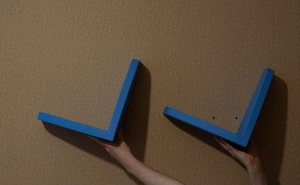 Икеа Маммут полочки детские синие