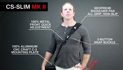 Ремень фотографа carry speed CS Slim mkii