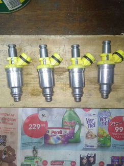 Форсунки Toyota 3S-FE 23250-74040 Denso б.у