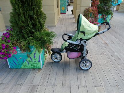 Прогулочная коляска Peg Perego gt3 зеленая