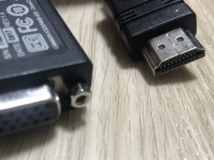 Переходник hdmi to VGA