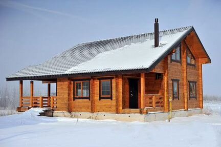 Дом из бруса/бревна (проект Бр-146)