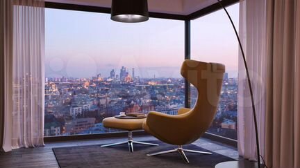 Апартаменты-студия, 39.1 м², 7/19 эт.