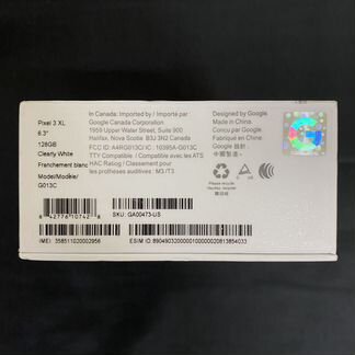 Google Pixel 3xl 128GB, Новый