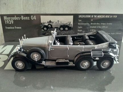 Minichamps Mercedes-Benz G4 (W31) - 1934