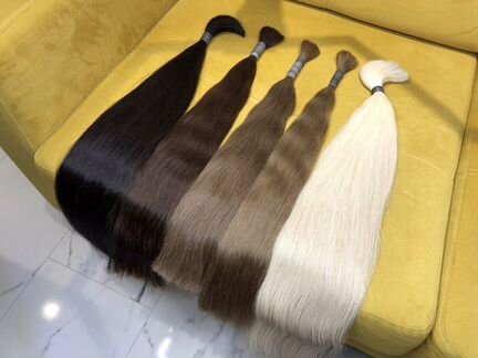 Славянские волосы Премиум Блонд 70см 130гр