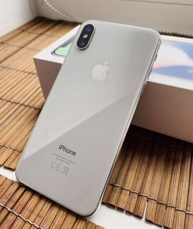 iPhone X 64GB silver Ростест с чеком