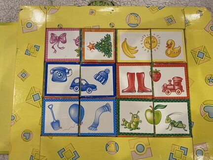 Кубики Я знаю формы и цвета