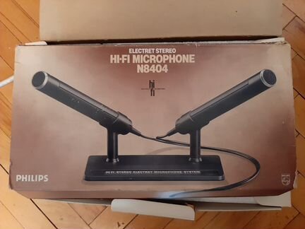 Коллекционерам. Микрофоны Philips N8404