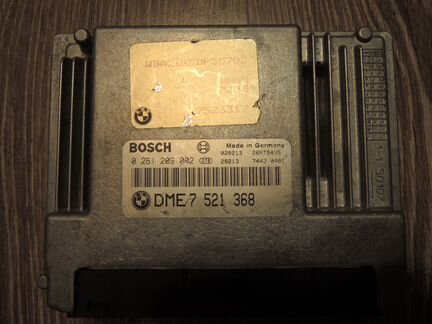 Блок управления (эбу) 0261209002 DME7521368