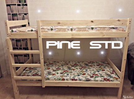 Двухъярусная кровать 190 на 80
