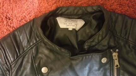 Кожаная куртка zara
