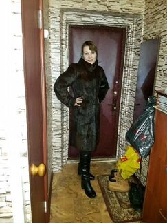 Шуба из нутрии