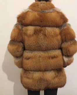 Шуба из лисы