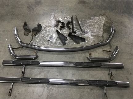 Обвес Ниссан X-Trail 3 (пороги,защиты бампера) T32