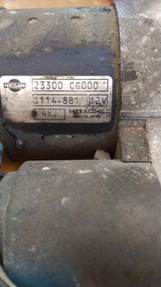 Стартер InfinitI FX35 VQ35de