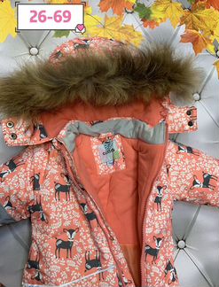 Зимний комбинезон для девочки