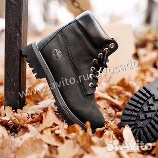 Черные ботинки
