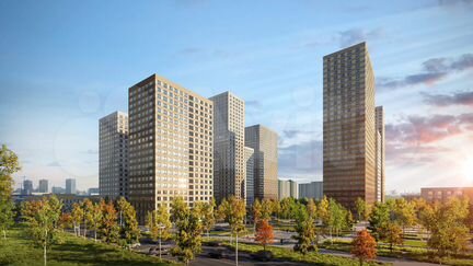 1-к квартира, 45.8 м², 14/21 эт.