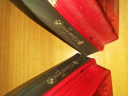 BMW Е 60 до рест задние фонари комплект