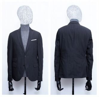 Хлопковый мужской пиджак Daniele Alessandrini S