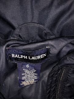 Пуховое пальто для девочки Ralph Lauren