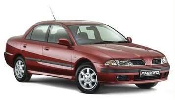Четверть передняя левая Mitsubishi Carisma DA