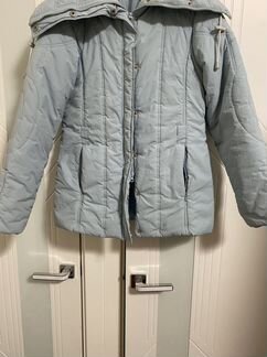 Куртка зимняя на лебяжьем пуху,бу,размер L
