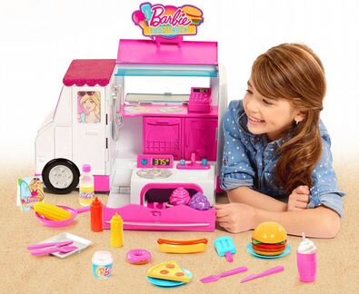 Новый Barbie Food Truck фургон оригинал с аксессуа