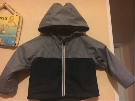 Курточка ветровка на 74-82р-р