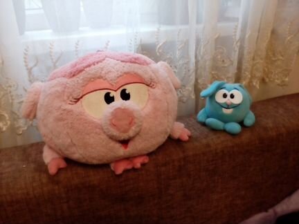 Подушка - игрушка. Малышарик Нюша, Крош