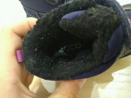 Детские зимние сапоги ecco