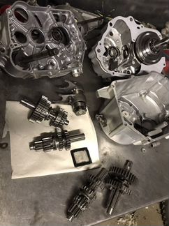 Почти новый 140 питбайк двигатель