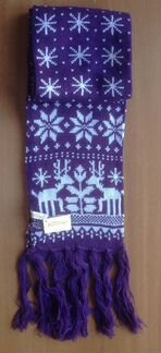 Шарф трикотажный