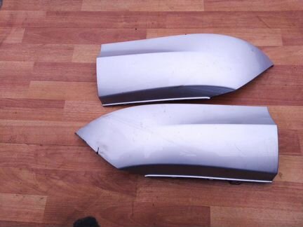 Накладки заднего бампера Mercedes W166 63 AMG