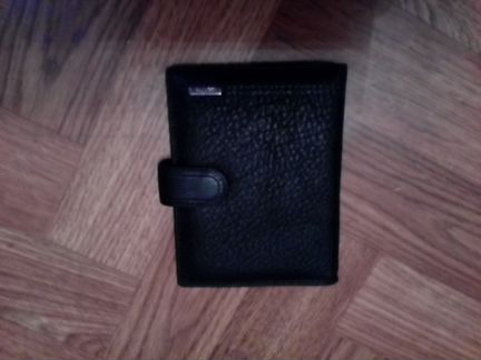 Кожаный кошелек, мужской