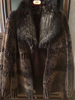 Дубленка двусторонняя абсолютно новая Турция