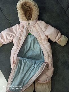 Комбинезон для девочки baby go 68р зима
