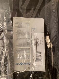 Чемодан Samsonite 111л, черный, новый